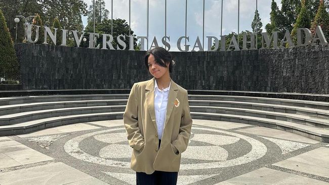 7 Potret Jaimie, Putri Ariyo Wahab yang Kuliah di&nbsp;UGM